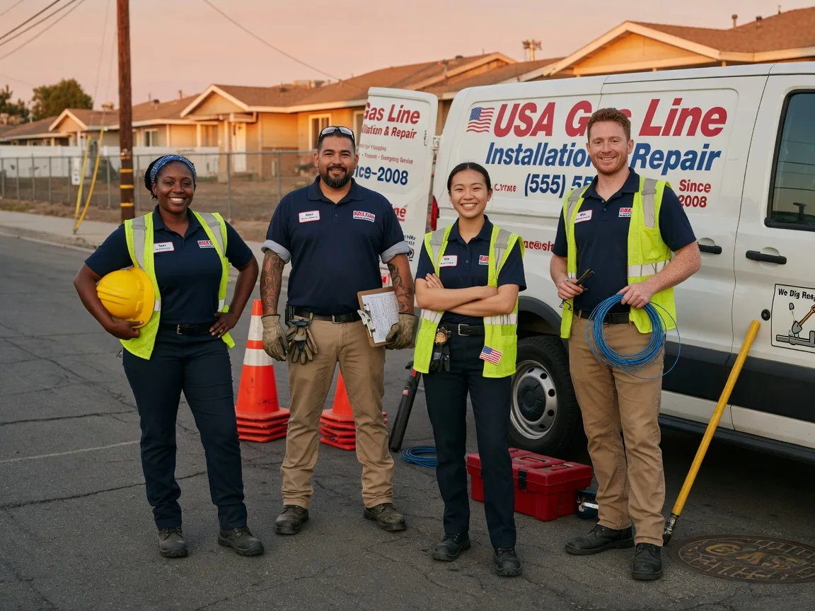 Gas Line Installation company in Shubuta, MS
